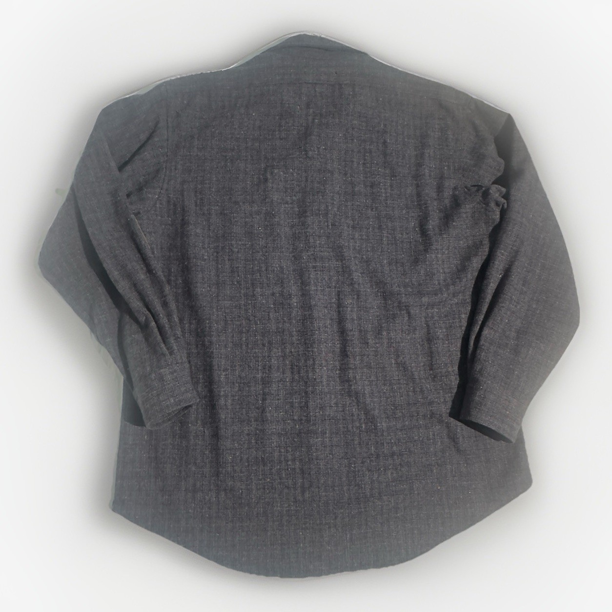 Pendleton Size L Grey Tweed  Elbow Patch Long Sle… - image 2