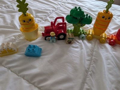 LEGO DUPLO: Fruit and Vegetable Tractor, Whale and Growing Carrots 