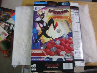 SPIDER MAN English and Spanish Cereal Box 2023 General Mills