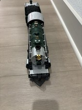 New Bright Locomotive And Tender With Sound And 12 Pieces Of Curved Track