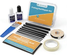 Fishing Rod Repair Kit Complete,Full Supplies with Glue Large, Inserts-Kit