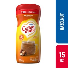 Coffee mate Hazelnut Powdered Coffee Creamer 15 oz Canister