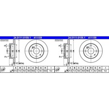 Disque de frein Daihatsu TREVIS