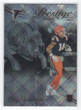 #301 2024 Panini Prestige Diamond Casey Washington Rookie Atlanta Falcons