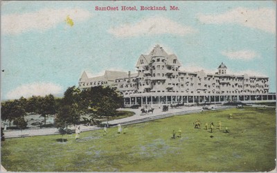 Samoset Hotel Rockland Maine ME 1910s ZIM Postcard