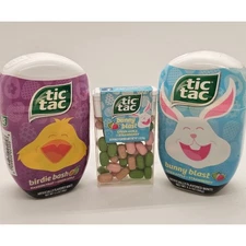 Tic Tac Birdie Bash and Bunny Blast COLLECTIBLE