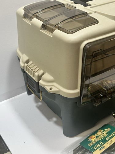 PLANO 723300 Tackle Systems Hybrid Hip 3 Tray Box With Tackle Yum Dinger /Frogs - 第 3/5 張圖片