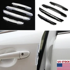 4PCS Universal Car Side Door Edge Guard Protector Sticker Anti-Collision Strip