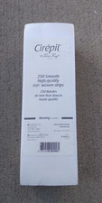 Cirepil Waxing 250 Smooth High Quality Non Woven Strips NEW Sealed