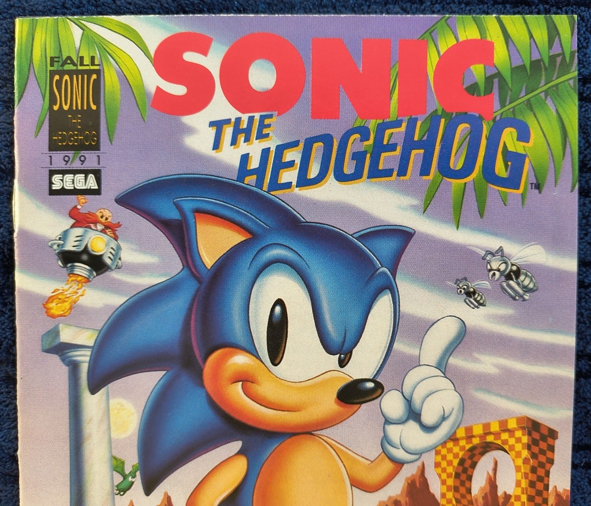 新品未開封 Sonic The Hedgehog l Sonic Sonic The Hedgehog Mini #1 NM+ or Better 1st Appearance of Sonic