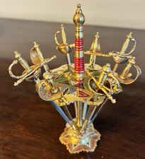 Metall Bowle Spie&szlig;e TOLEDO  1960er Jahre Sammlerst&uuml;ck