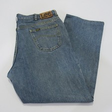 Lee VTG Mens Regular Fit straight leg Blue W42 / L29 REF M18882 
