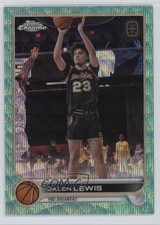 2022 Chrome OTE Overtime Elite Aqua & Green Wave Refractor /199 Jalen Lewis 0co5