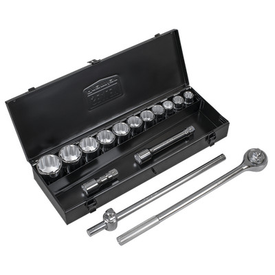Premier Steckschlüsselsatz 15-teilig 3/4'' Vierkant 12-Punkt WallDrive Kohlenstoffstahl AK2585