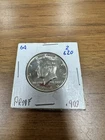 1964 Kennedy Half Dollar Proof Silver Coin .900