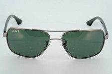 Ray-Ban RB3483 004/58 Sunglasses Full Rim Metal Polarized Lens Classic 60-16-140