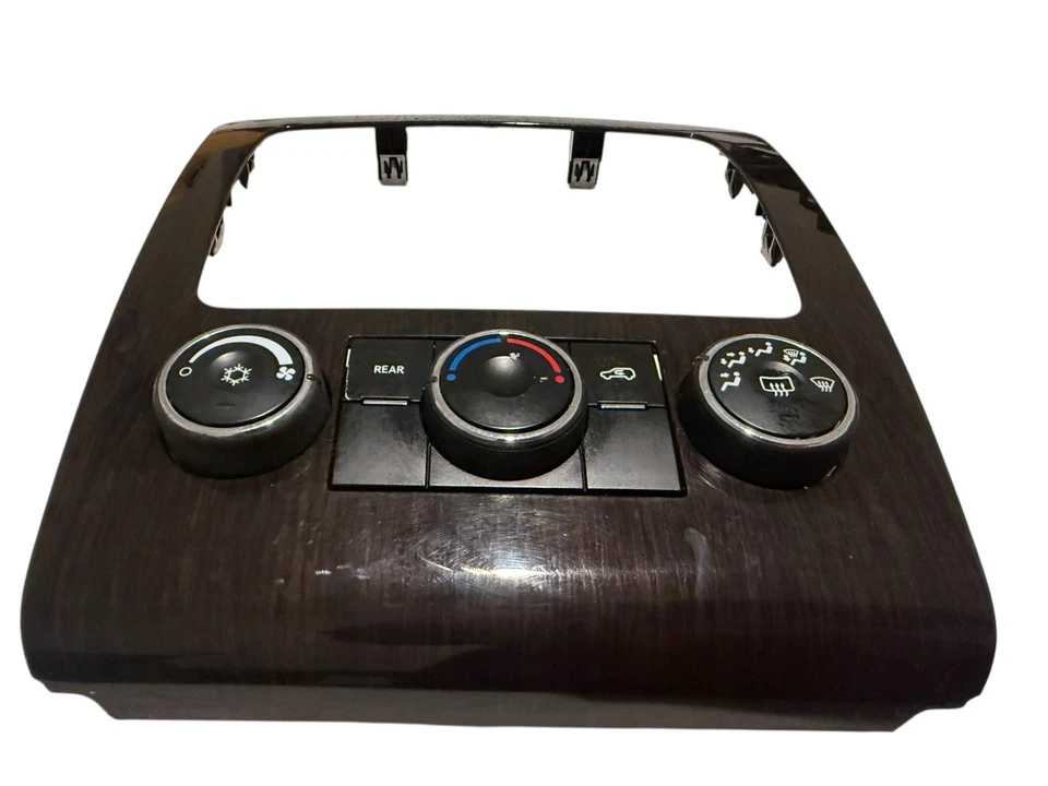 Chevrolet Traverse 2013 a 2017 radio bisel aire acondicionado calefacción control climático Q9292 DG Foto 3 de 4