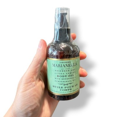 Jaboneria Marianella Rosewood & Litsea Cubeba Body Oil 4 fl oz Sealed Pure Oils