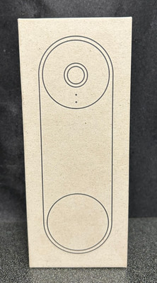 Google Nest Doorbell Video Doorbell Wired G6PPP Open Box FREE SHIPPING 