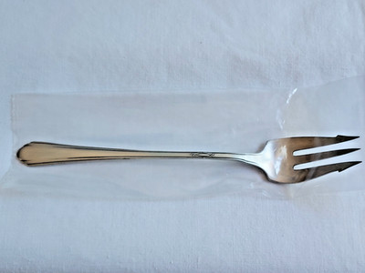Towle Sterling Silver Lady Diana Pickle Olive Fork  6'' No Monogram Sealed Wrap