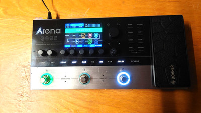 Donner Arena 2000 Amp Modeler Multieffektgerät 278 Effekte 100 IR Looper
