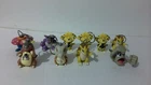 Vintage Pokemon Nintendo Lot Of 10 1999 Burger King Keychains Electabuzz Cubone