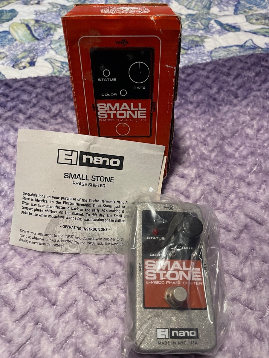 Electro-Harmonix Nano Small Stone Guitar Effect Pedal for sale