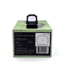 Swampfox Sentinel RMSc Micro Reflex Sight 1x16mm Green Dot 3MOA High Precision