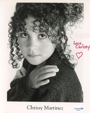 Chrissy Martinez "One Life to Live" AUTOGRAPH Signed Autographed 8x10 Photo ACOA