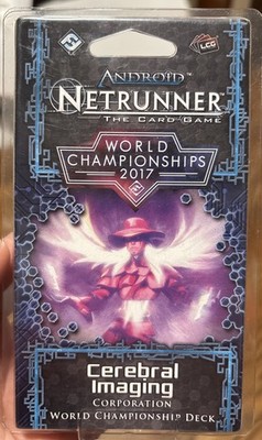 LCG Android Netrunner 2017 World Championship Deck - CEREBRAL IMAGING - 50 cards