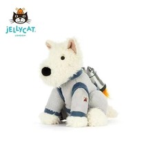 Jellycat Munro Scottie Dog Space Outfit Plush Toy Doll Gift BNWT & Dust Bag 23CM