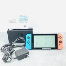 EX 3 Nintendo Switch HAC-001 2017 V1 UNPATCHED RegionFree Blue Red 02-97