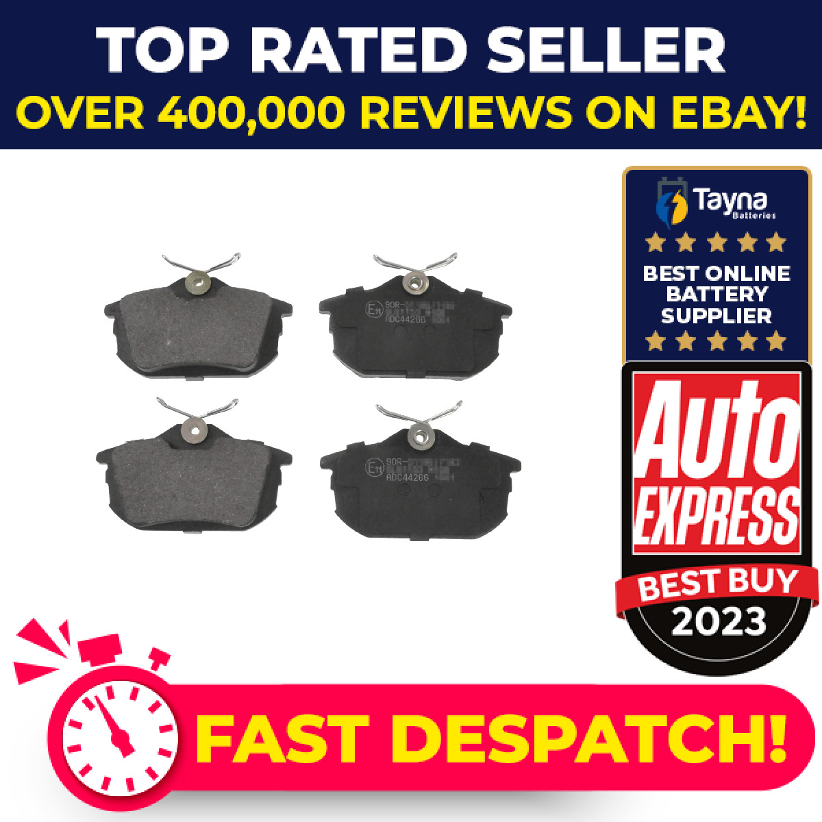 Brake Pads Set fits PROTON IMPIAN 1.6 Rear 01 to 07 4G18-P Blue Print LMBD1831