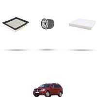 Hoffcar Wartungsset - 3 Filter Kompatibel Mit Dodge Journey 2.7 V6 136KW
