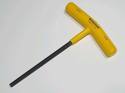 Bondhus T Shape Imperial Hex Key, 3/16In (15210)