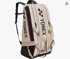 YONEX Tennis Racket Bag 9 BAG2622N Beige 9 Racquets Sports Duffel Japan