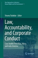 Law, Accountability, And Corporate Conduct Shuma Talukdar
