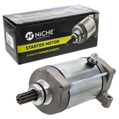 #ad NICHE Starter Motor Assembly for Yamaha Kodiak 400 Grizzly 450 Rhino 660 $34.95