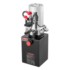 12V 6qt Electric Hydraulic Pump 3200psi Auto Relief Valve