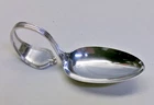 OLD NEWBURY STERLING SILVER CURVED HANDLE BABY SPOON-1900 FINE CLASSIC TOWLE