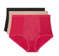 NWT five Warners "all you need" Tummy-Smoothing Microfiber Briefs, XXL