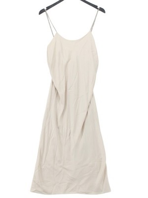 Ba&sh Maxikleid mit Schlupf UK8 in Creme