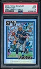 2017 Panini Donruss Optic Tom Brady #32 1981 Tribute Silver Holo Prizm PSA 9