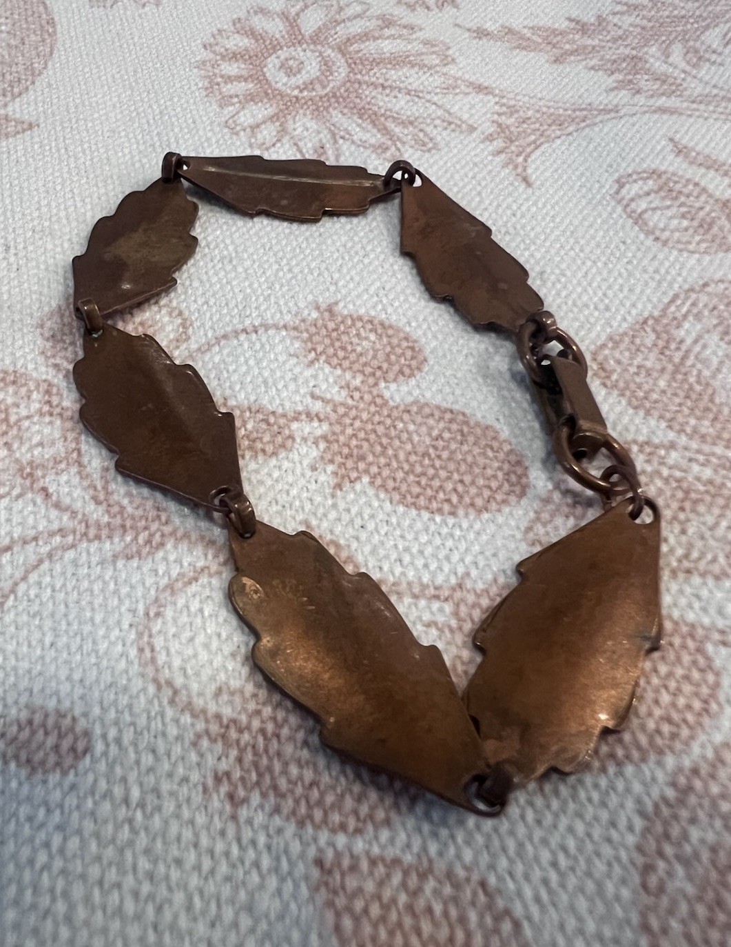 Vintage Solid Copper Link Healer Bracelet Mid Cen… - image 6