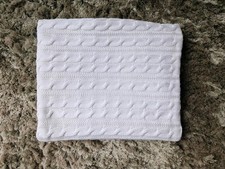 Zara Home Hotel Collection Strickdecke Weiß 180x130cm, Neu