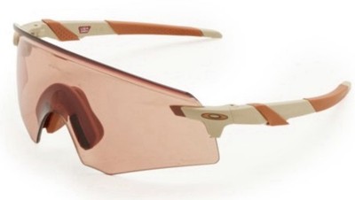   ️ OAKLEY ENCODER 009472 MATTE SAND/PRIZM BERRY SUNGLASSES WITH CASE NIB