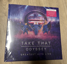 Take That -2xCD+DVD+Blu-Ray -Odyssey Greatest Hits Live-Deluxe Edition  2019 New