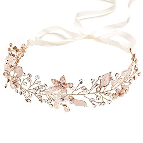 First Communion Gold Crystal Crown Tiara for Flower Girls and Fairies