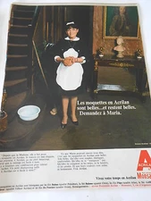 ADVERTISEMENT 1967 Les Carpets e Acrylic Fiber Monsanto
