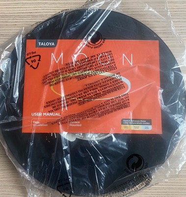 New Taloya Moon Ceiling Light Black 12  MO 300 20/24W LED